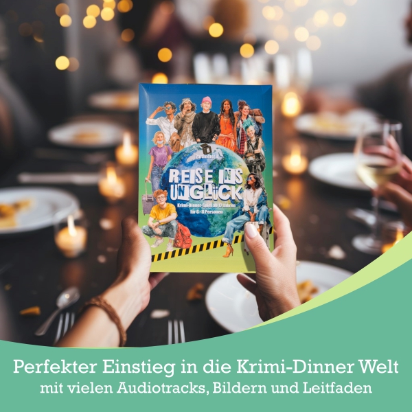 Realistische Beweismittel aus dem Krimispiel Reise ins Unglück