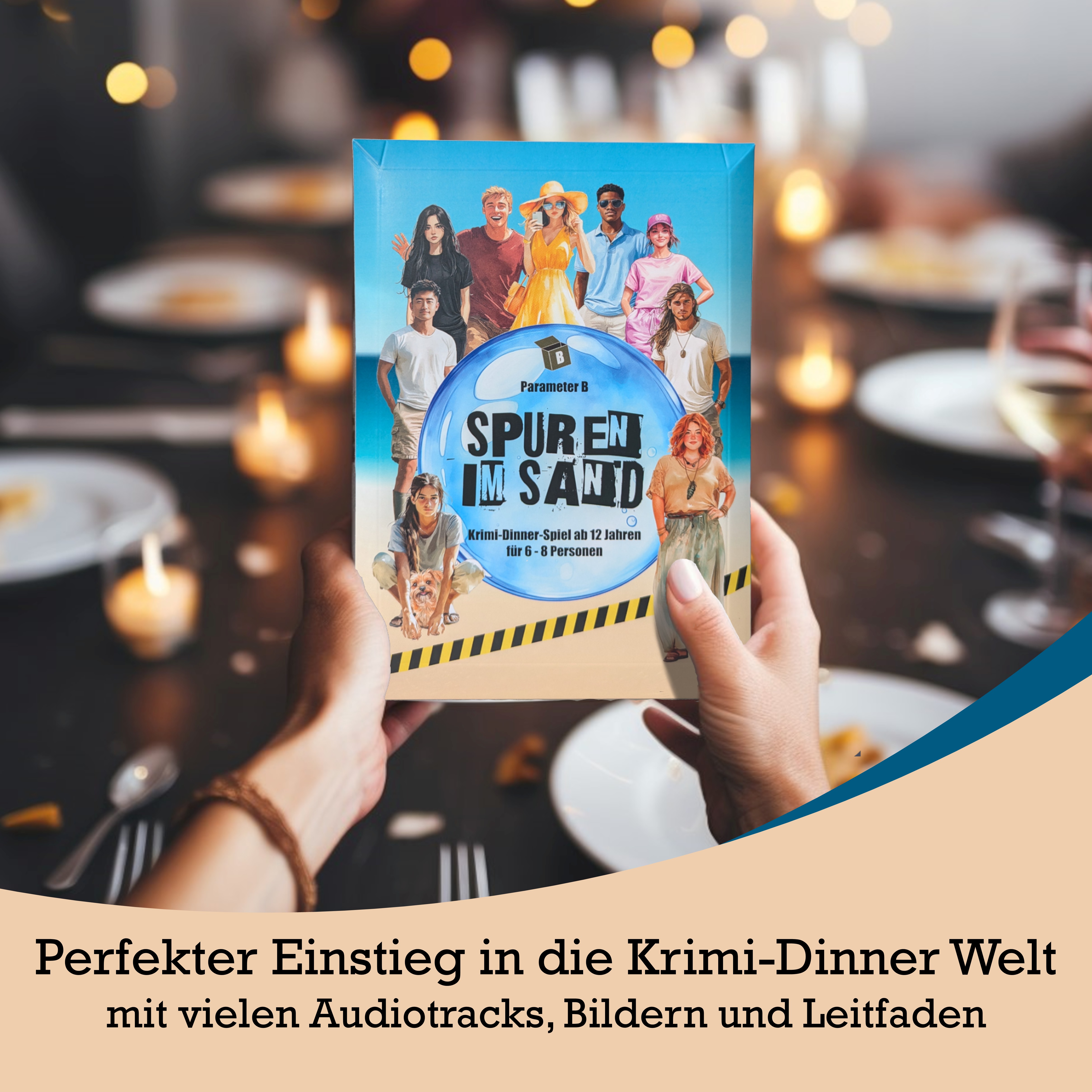 Krimidinner Fr Zuhause 6 Personen